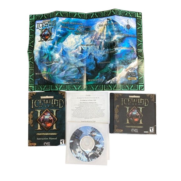 Baldurs Gate Icewind  Dale Lot Of 3 Games PC Forgotten Realms Black Isle - Picture 10 of 16